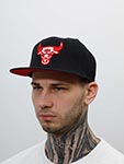 Бейсболка MITCHELL NESS арт. 6HSSMM21027-CBUBLCK Chicago Bulls NBA (черный)